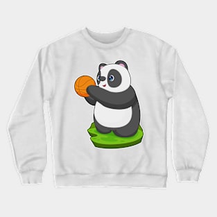 Panda Basketball player Basketball Crewneck Sweatshirt